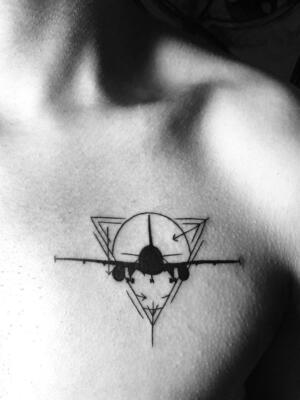 airplane tattoo (4)