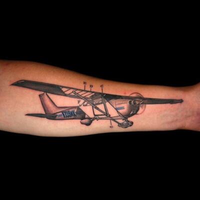 airplane tattoo (8)