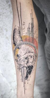 Art brut tattoo style (4)