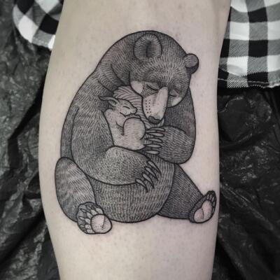 bear tattoos (1)