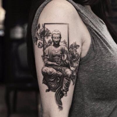 buddha tattoo (3)