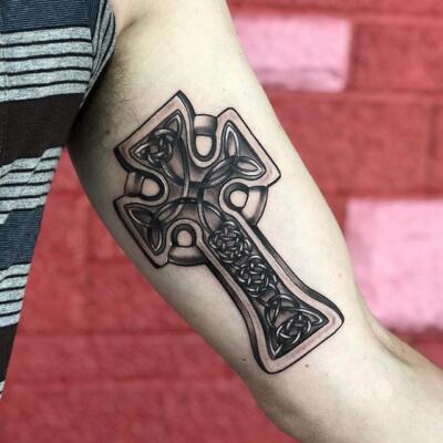 celtic cross tattoo (2)