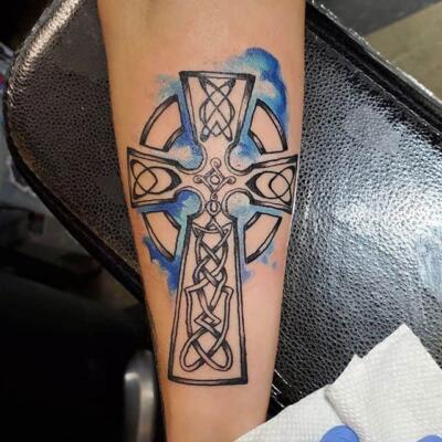 celtic cross tattoo (3)