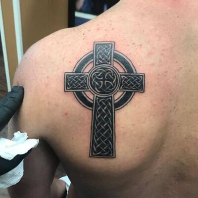 celtic cross tattoo (6)