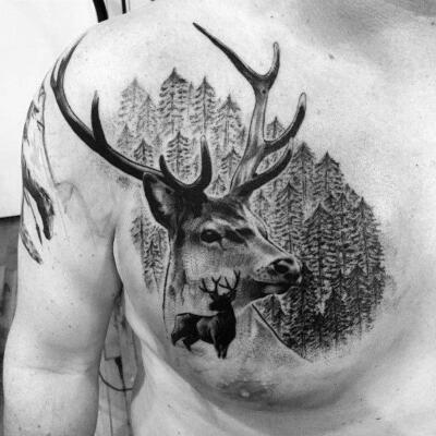 deer tattoos (7)