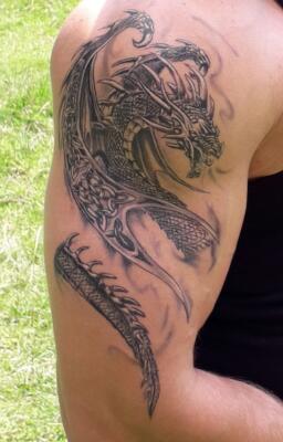 dragon tattoo (3)