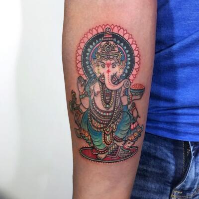 ganesha tattoo (2)