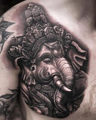 ganesha tattoo (3)