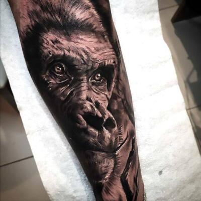 gorilla tattoo (2)