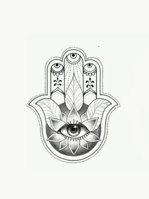 hamsa tattoo (5)