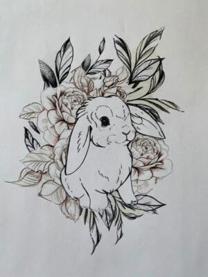 hare (rabbit) tattoo (10)