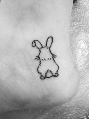 hare (rabbit) tattoo (3)