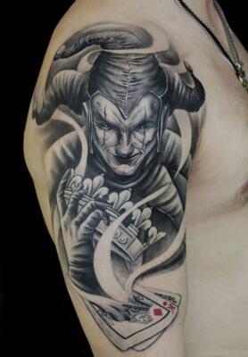 harlequin tattoo (1)