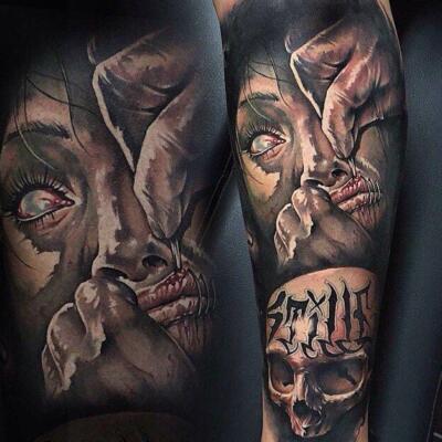 horror tattoo style (6)