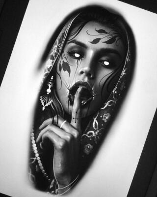 horror tattoo style (7)