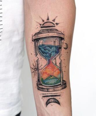 hourglass tattoo (1)