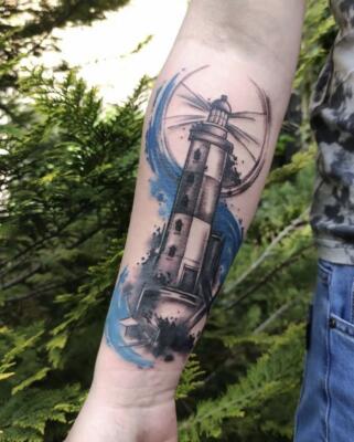 lighthouse tattoo (6)