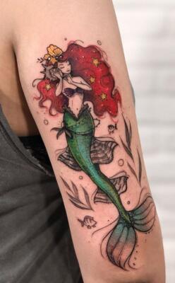 mermaid tattoo (1)