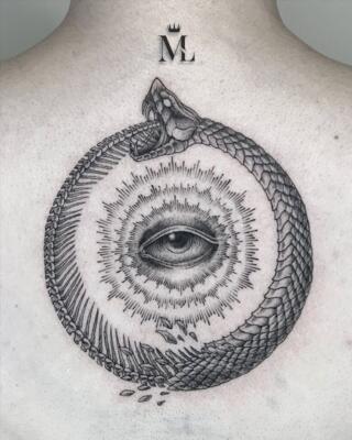 ouroboros tattoo (1)