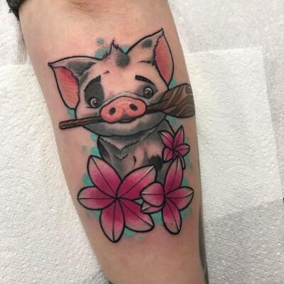 pig tattoo (4)