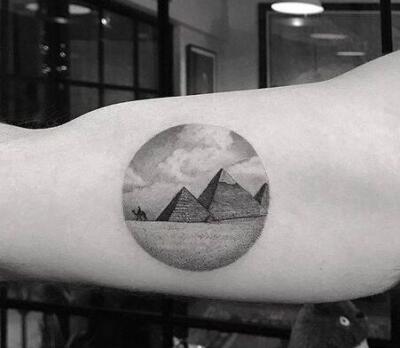 pyramid tattoo (5)