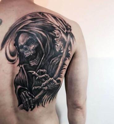 tattoo of death with a scythe (1)