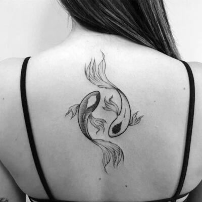 tattoo of the zodiac sign рisces (1)