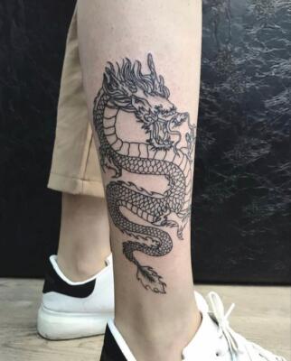 tattoo on leg (74)