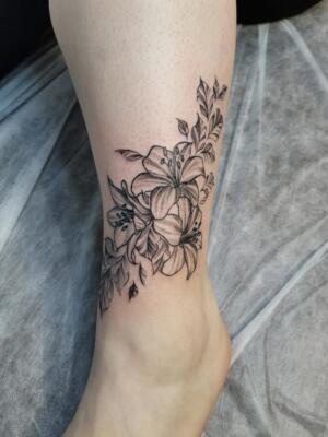 tattoo on the shin (4)