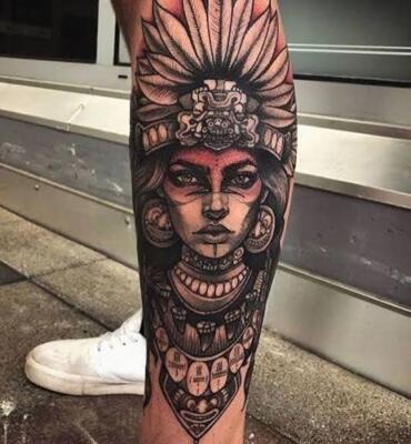 tattoo on the shin (7)