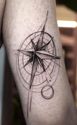 tattoo wind rose (1)