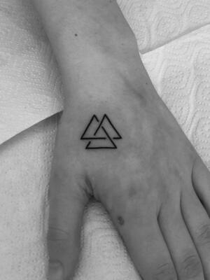 triangle tattoo (2)