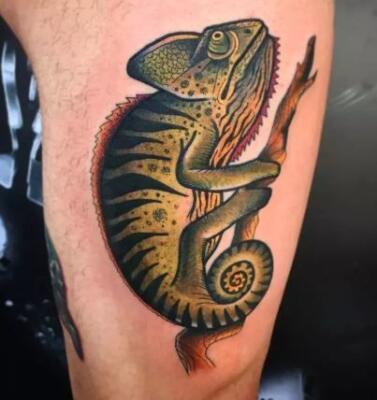 сhameleon tattoo (9)